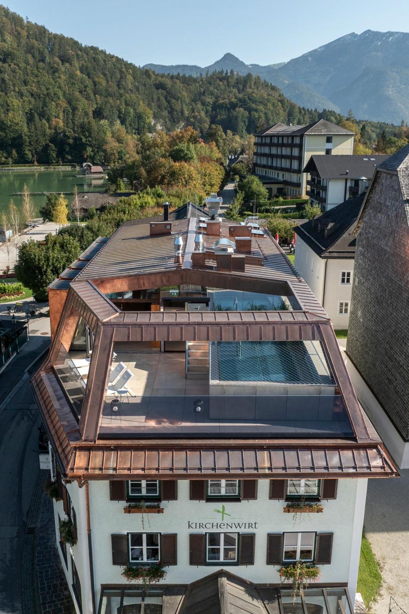 Hotel Kirchenwirt Strobl Exterior foto